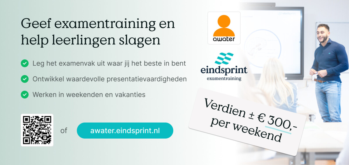 Eindsprint | Examentraining geven.